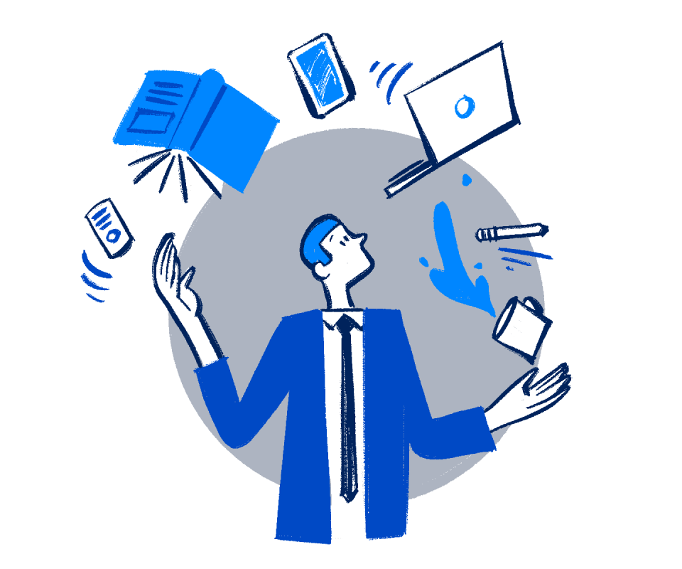 Too much to do, no clear way through.